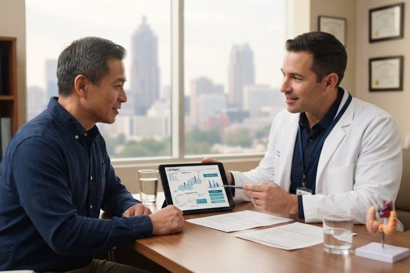 Personalized Men’s Hormone Care for Low Testosterone in Atlanta